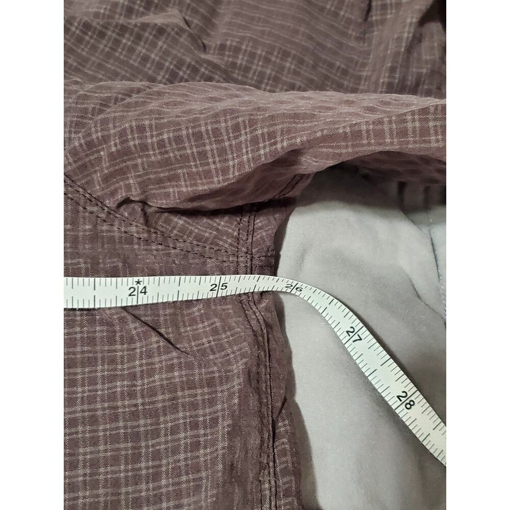 The North Face Shirt Mens XL Brown Button Up Short Sleeve Textured Outdoor - Picture 8 of 12